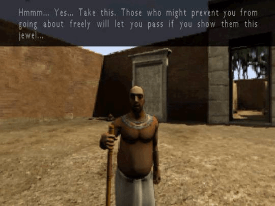 Egypt II The Heliopolis Prophecy screenshot 5 for Playstation